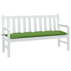 Kissen für Gartenbank aus grünem Melange-Stoff 150x50x7 cm. von , Kissen für Stühle und Sofas - Ref: Foro24-4002558, Preis: 3...