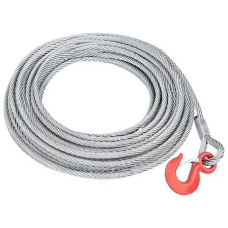 Cuerda de cable 1600 kg 20 m de vidaXL, Cabrestantes - Ref: Foro24-146675, Precio: 67,66 €, Descuento: %