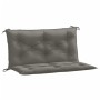 Garden bench cushions 2 units dark gray melange fabric 100x50x7 cm by , Cushions for chairs and sofas - Ref: Foro24-4002587, ...