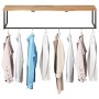 Coat rack with natural edge made of solid acacia wood 100x35x22 cm by vidaXL, Hat and coat racks - Ref: Foro24-320251, Price:...