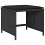 Set de comedor jardín 11 pzas con cojines ratán sintético negro de , Conjuntos de jardín - Ref: Foro24-3277734, Precio: 651,8...