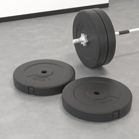 Weight plates 2 pcs 30 kg cement by vidaXL, free weight - Ref: Foro24-93598, Price: 62,44 €, Discount: %