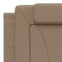 Padded headboard in synthetic cappuccino leather, 180 cm. by , Headboards and footboards - Ref: Foro24-374808, Price: 57,45 €...