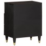 Solid mango wood bedside table 50x33x60 cm by , Nightstands - Ref: Foro24-358330, Price: 91,89 €, Discount: %