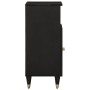 Solid mango wood auxiliary cabinet 60x33x75 cm by , CD and DVD storage - Ref: Foro24-358345, Price: 108,65 €, Discount: %