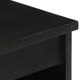 Solid mango wood auxiliary cabinet 60x33x75 cm by , CD and DVD storage - Ref: Foro24-358345, Price: 108,65 €, Discount: %