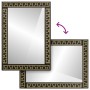 Solid acacia wood and glass bathroom mirror 50x70x2.5 cm by , Bathroom furniture - Ref: Foro24-358351, Price: 63,10 €, Discou...