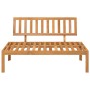 Mittleres Palettensofa für den Garten aus massivem Akazienholz. von , Outdoor-Sofas - Ref: Foro24-365845, Preis: 131,06 €, Ra...