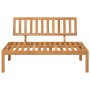 Mittleres Palettensofa für den Garten aus massivem Akazienholz. von , Outdoor-Sofas - Ref: Foro24-365845, Preis: 131,06 €, Ra...