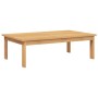 Solid acacia wood garden table 100x60x30 cm by , Outdoor sofas - Ref: Foro24-365851, Price: 79,90 €, Discount: %