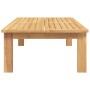 Solid acacia wood garden table 100x60x30 cm by , Outdoor sofas - Ref: Foro24-365851, Price: 79,90 €, Discount: %