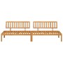 Central garden pallet sofas, 2 units, solid acacia wood. by , Outdoor sofas - Ref: Foro24-365847, Price: 239,51 €, Discount: %