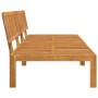 Central garden pallet sofas, 2 units, solid acacia wood. by , Outdoor sofas - Ref: Foro24-365847, Price: 239,51 €, Discount: %