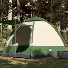 Family tent for 4 people, quick opening, green by , tents - Ref: Foro24-4005335, Price: 102,99 €, Discount: %