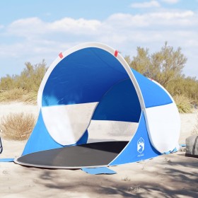 Strandzelt für 2 Personen, wasserdicht, schnell aufzubauen, blau. von , Zelte - Ref: Foro24-4004158, Preis: 40,99 €, Rabatt: %