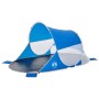 Beach tent for 2 people, waterproof, quick opening, blue. by , tents - Ref: Foro24-4004158, Price: 40,27 €, Discount: %