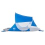 Beach tent for 2 people, waterproof, quick opening, blue. by , tents - Ref: Foro24-4004158, Price: 40,27 €, Discount: %