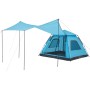 Igloo tent for 5 people, quick opening, blue. by , tents - Ref: Foro24-4004147, Price: 135,99 €, Discount: %