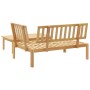 Gartensofa-Set aus 2 Massivholz-Palettensofas aus Akazienholz. von , Outdoor-Sofas - Ref: Foro24-365853, Preis: 189,30 €, Rab...