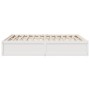 Solid white pine wood bed frame 180x200 cm by , Beds and slatted bases - Ref: Foro24-3282367, Price: 225,62 €, Discount: %