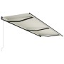 Toldo retráctil automático color crema 600x300 cm de vidaXL, Toldos - Ref: Foro24-3055270, Precio: 596,46 €, Descuento: %