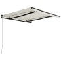 Cream-colored manual retractable awning 300x250 cm by vidaXL, Awnings - Ref: Foro24-3055185, Price: 196,58 €, Discount: %