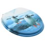 Toilet seat with MDF lid penguin design by vidaXL, Toilet and bidet seats - Ref: Foro24-146910, Price: 37,99 €, Discount: %