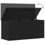 Engineered wood storage box in black, 100x42x46 cm by , Storage trunks - Ref: Foro24-840661, Price: 94,02 €, Discount: %