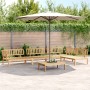 Garden pallet sofa set, 5 pieces, solid acacia wood. by , Outdoor sofas - Ref: Foro24-3209312, Price: 528,09 €, Discount: %