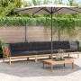 Garten-Palettensofa-Set mit 4-teiligen Kissen aus Akazienholz. von , Outdoor-Sofas - Ref: Foro24-3209367, Preis: 684,06 €, Ra...