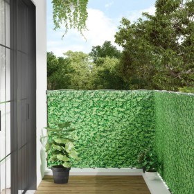 Garden privacy screen PVC green plants 1000x120 cm by , fence panels - Ref: Foro24-4005522, Price: 76,13 €, Discount: %