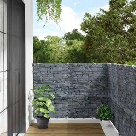 Privacy garden screen PVC grey stone 800x120 cm by , fence panels - Ref: Foro24-4005529, Price: 60,99 €, Discount: %