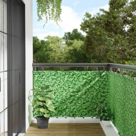 Garden privacy screen PVC plants green 800x90 cm by , fence panels - Ref: Foro24-4005465, Price: 43,87 €, Discount: %