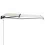 Cream-colored automatic retractable awning 400x300 cm by vidaXL, Awnings - Ref: Foro24-3055264, Price: 484,47 €, Discount: %