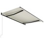 Cream-colored automatic retractable awning 400x300 cm by vidaXL, Awnings - Ref: Foro24-3055264, Price: 484,47 €, Discount: %