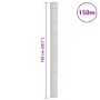 Membrana de malezas PP blanca 1,5x150 m de , Mallas antihierbas - Ref: Foro24-4005917, Precio: 66,83 €, Descuento: %