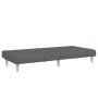 Two-seater sofa bed with dark gray fabric ottoman by , Sofas - Ref: Foro24-3258086, Price: 295,36 €, Discount: %