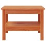 Mesa de centro madera maciza de pino marrón cera 55x55x40 cm de , Mesas de centro - Ref: Foro24-847175, Precio: 61,64 €, Desc...