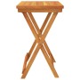 Folding solid acacia wood garden table 50x36x60 cm by , Garden tables - Ref: Foro24-364895, Price: 42,70 €, Discount: %