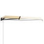 Toldo retráctil sensor de viento LED amarillo blanco 300x250 cm de vidaXL, Toldos - Ref: Foro24-3055294, Precio: 523,43 €, De...