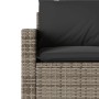 6-piece garden furniture set with gray synthetic rattan cushions by , Garden sets - Ref: Foro24-3213551, Price: 505,37 €, Dis...