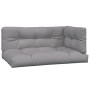 Set of garden pallet sofas and cushions, 6 pieces, acacia wood. by , Outdoor sofas - Ref: Foro24-3209416, Price: 1,00 €, Disc...