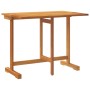 Folding balcony table made of solid acacia wood 90x60x72 cm by , Garden tables - Ref: Foro24-364897, Price: 82,87 €, Discount: %