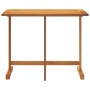 Folding balcony table made of solid acacia wood 90x60x72 cm by , Garden tables - Ref: Foro24-364897, Price: 82,87 €, Discount: %