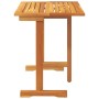 Folding balcony table made of solid acacia wood 90x60x72 cm by , Garden tables - Ref: Foro24-364897, Price: 82,87 €, Discount: %