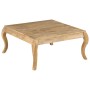 Mesa de centro de madera de mango maciza 80x80x40 cm de , Mesas de centro - Ref: Foro24-247111, Precio: 185,84 €, Descuento: %