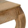 Mesa de centro de madera de mango maciza 80x80x40 cm de , Mesas de centro - Ref: Foro24-247111, Precio: 185,84 €, Descuento: %