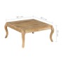 Massiver Mangoholz-Couchtisch 80x80x40 cm von , Couchtisch - Ref: Foro24-247111, Preis: 185,84 €, Rabatt: %