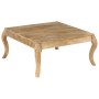 Mesa de centro de madera de mango maciza 80x80x40 cm de , Mesas de centro - Ref: Foro24-247111, Precio: 185,84 €, Descuento: %