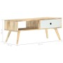 Mesa de centro de madera maciza de mango 90x50x40 cm de , Mesas de centro - Ref: Foro24-286482, Precio: 156,28 €, Descuento: %